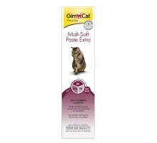 Паста для тварин GimCat Malt-Soft Extra для виведення шерсті 200 г (4002064417127)
