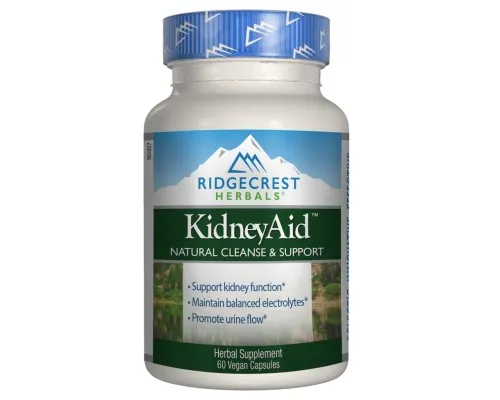 Трави Ridgecrest Herbals Комплекс для підтримки Функції нирок, KidneyAid, RidgeCrest Herbals, (RDH-00168)