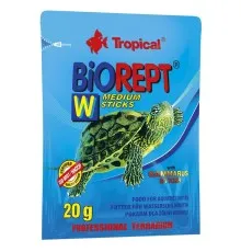 Корм для черепах Tropical Biorept W для земноводних і водних черепах 67 мл/20 г (5900469113417)