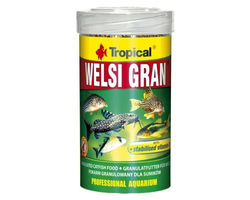 Корм для риб Tropical Welsi Gran у гранулах 100 мл (5900469604632)