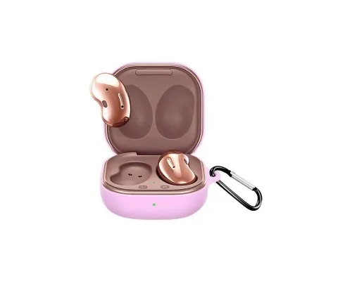 Чохол для навушників BeCover Silicon для Samsung Galaxy Buds 2 / Buds Live / Buds Pro Pink (705410)