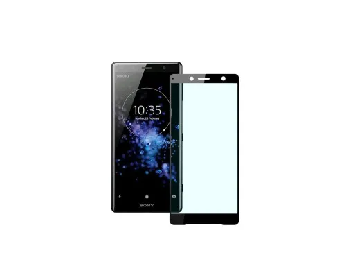 Стекло защитное PowerPlant Full screen Sony Xperia XZ2 Compact, Black (GL605460)