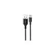 Дата кабель USB 2.0 AM to Lightning 2.0m NB143 Braided Black XO (XO-NB143i2-BK)