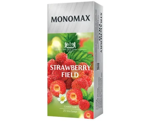 Чай Мономах Strawberry field 25х1.5 г (mn.75565)