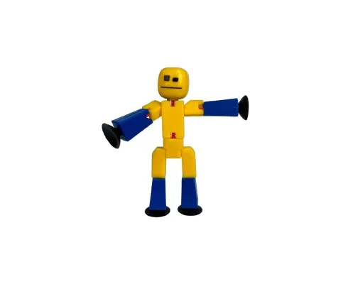 Фигурка Stikbot для анимационного творчества (желто-синий) (TST616-23UAKDY)