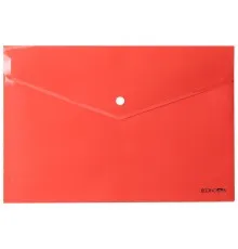 Папка - конверт Economix А4 180 мкм фактура "глянець", червона (E31301-03)