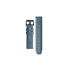 Ремінець до смарт-годинника Garmin fenix 6 22mm QuickFit Lakeside Blue Silicone (010-12863-03)