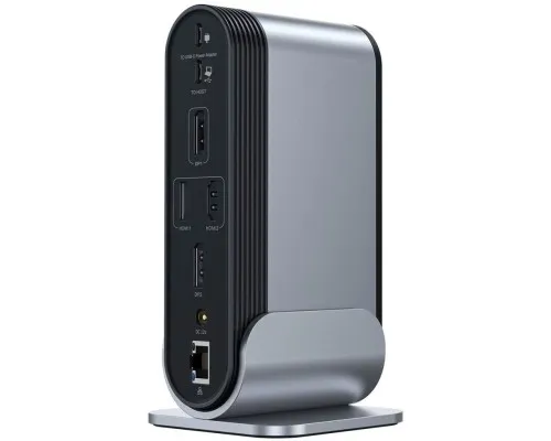 Концентратор Baseus USB3.2 Type-C to 2xHDMI/2xDP/2xUSB-C/3xUSB/RJ45/SD/TRRS 3.5mm/PD 100W + PA 16 in 1 (CAHUB-HG0G)