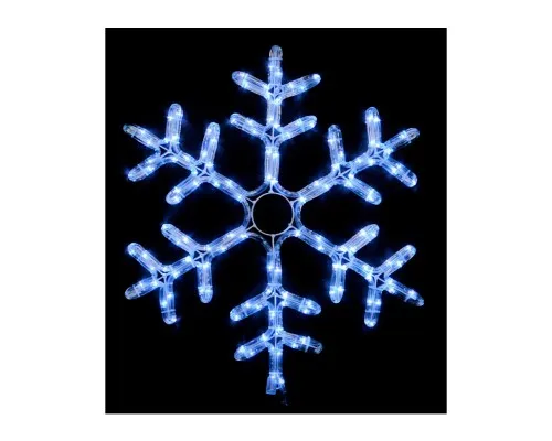 Гірлянда Delux Motif flash Snowflake 55 см білий IP44 EN (90012963)
