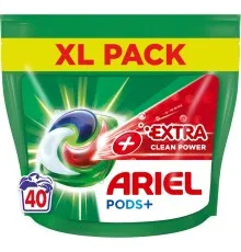 Капсули для прання Ariel Pods All-in-1 + Сила екстраочищення 40 шт. (8001090805591)