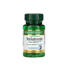 Аминокислота Nature's Bounty Мелатонин быстро растворяющийся, 3 мг, вкус вишни, Melatonin (NRT07903)