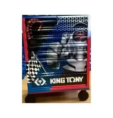 Візок для інструменту KING TONY 670x460x812 мм, 7 ящиків з гальмом (87434-7BUT)
