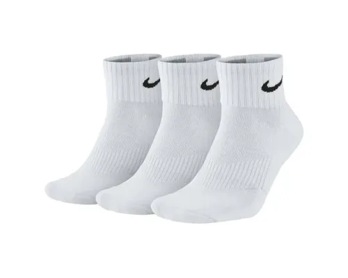 Шкарпетки Nike U NK V CUSH ANKLE-3PR VALUE SX4926-101 46-50 3 пари Білі (887232701116)