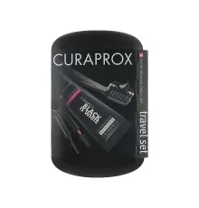 Набор косметики Curaprox Black is White Дорожный гигиенический (7612412430332)