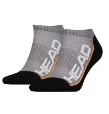 Шкарпетки Head Performance Sneaker 2 пари 791018001-235 Сірий/Чорний 35-38 (8718824742816)