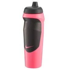 Пляшка для води Nike Hypersport Bottle 20 OZ рожевий,чорний 600 мл N.100.0717.663.20 (887791360304)
