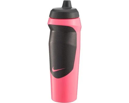 Пляшка для води Nike Hypersport Bottle 20 OZ рожевий,чорний 600 мл N.100.0717.663.20 (887791360304)