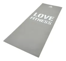 Килимок для фітнесу Reebok Fitness Mat сірий 173 х 61 х 0,4 см RAMT-11024GRL (5055436111030)