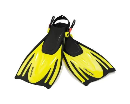 Ласти Aqua Speed Wombat Kid 528-18-1 чорний, жовтий 27-31 (5908217630339)