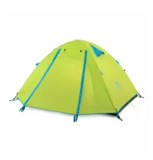 Палатка Naturehike тримісний P-Series NH18Z033-P 210T/65D зелений (6975641887492)