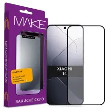 Стекло защитное MAKE Xiaomi 14 (MGF-X14)