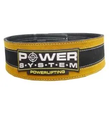 Атлетический пояс Power System Stronglift PS-3840 Black/Yellow S/M (PS_3840YW-3)