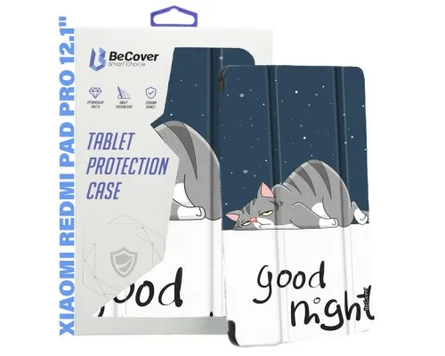 Чехол для планшета BeCover Smart Case Xiaomi Redmi Pad Pro 12.1'' Good Night (711301)