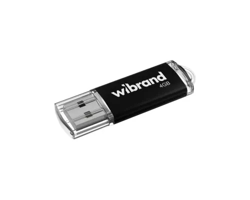 USB флеш накопитель Wibrand 4GB Cougar BlackUSB 2.0 (WI2.0/CU4P1B)