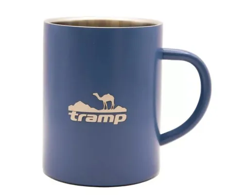 Чашка туристическая Tramp 400 мл Blue (UTRC-010-blue)