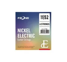 Струни для гітари Fzone Electric Nickel (11-52) (ST108)