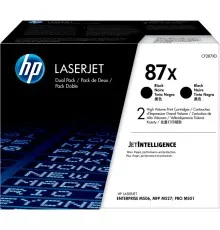 Картридж HP LJ  87X Dual Pack (CF287XD)