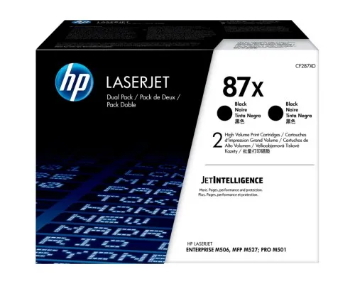 Картридж HP LJ  87X Dual Pack (CF287XD)