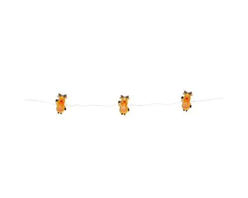 Гірлянда Chomik Струна Олень 2.2 м 20 LED Теплий білий (5900779854161)
