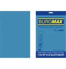 Папір Buromax А4, 80g, INTENSIVE blue, 20sh, EUROMAX (BM.2721320E-02)