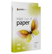 Фотопапір PrintPro A4 (PME190100A4)