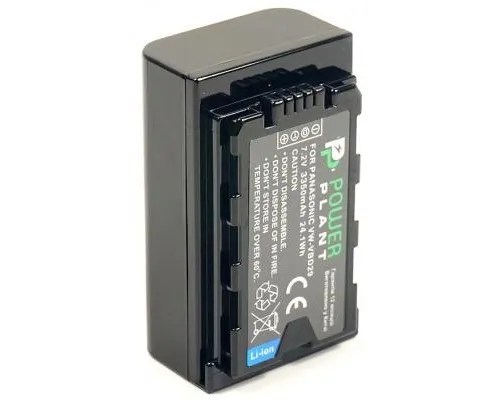 Аккумулятор к фото/видео PowerPlant Panasonic VW-VBD29, 3350mAh (CB970070)