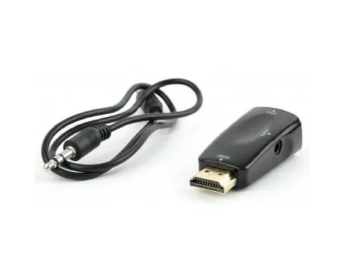 Переходник HDMI в VGA и стерео-аудио Cablexpert (AB-HDMI-VGA-02)