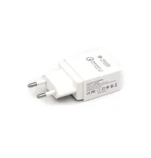 Зарядний пристрій PowerPlant Qualcomm Quick Charge 3.0 (SC230082)