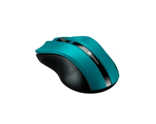 Мышка Canyon MW-5 Wireless Green-Black (CNE-CMSW05G)