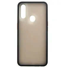 Чехол для мобильного телефона Dengos Matt OPPO A31, black (DG-TPU-MATT-49) (DG-TPU-MATT-49)