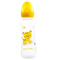 Бутылочка для кормления Baby Team 0+ с латексной соской 250 мл (1310)