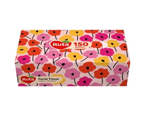 Серветки косметичні Ruta Women Brick 2 шари 150 аркушів (4820023748712)