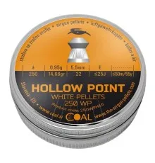 Пульки Coal Hollow Point 5,5 мм 250 шт/уп (250WPH55)