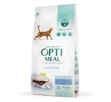 Сухой корм для кошек Optimeal для взрослых с высоким содержанием трески 10 кг (B1831301)