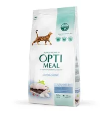 Сухой корм для кошек Optimeal для взрослых с высоким содержанием трески 10 кг (B1831301)