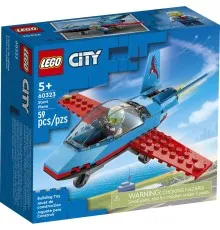 Конструктор LEGO City Great Vehicles Трюковий літак 59 деталей (60323)