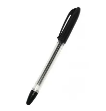 Ручка кулькова H-Tone 0,7 мм, з грипом, чорна, уп. 50 шт (PEN-HT-JJ201307-B)