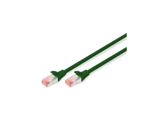 Патч-корд 0.5м, CAT 6 S-FTP, AWG 27/7, LSZH, green Digitus (DK-1644-005/G)