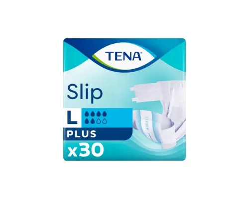 Подгузники для взрослых Tena Slip Plus Large 30 шт (7322541118932)