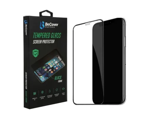 Скло захисне BeCover Apple iPhone 14 Plus Black (707971)